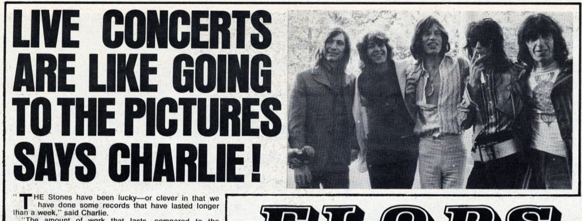 rolling stones press record mirror 1969